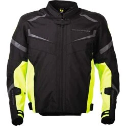 Scorpion EXO Phalanx Hi-Viz Textile Jacket -Riding Style Shop 033 14404 3 B