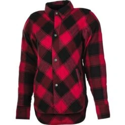 Highway 21 Rogue Women's Armored Flannel Shirt -Riding Style Shop 131 489 14502X