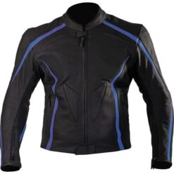 Motonation Dominator Vented Leather Jacket -Riding Style Shop 855 JDM BKBL 40