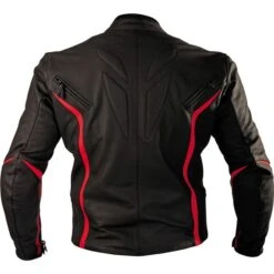 Motonation Dominator Vented Leather Jacket -Riding Style Shop 855 JDM BKRD 40 A