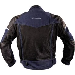 Motonation Campera Vented Denim / Textile Jacket -Riding Style Shop 855 TCM BLBK 3S A