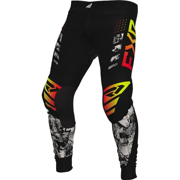 FXR Racing Podium Acid Inferno Youth Pants 1 FXR Racing Podium Acid Inferno Youth Pants